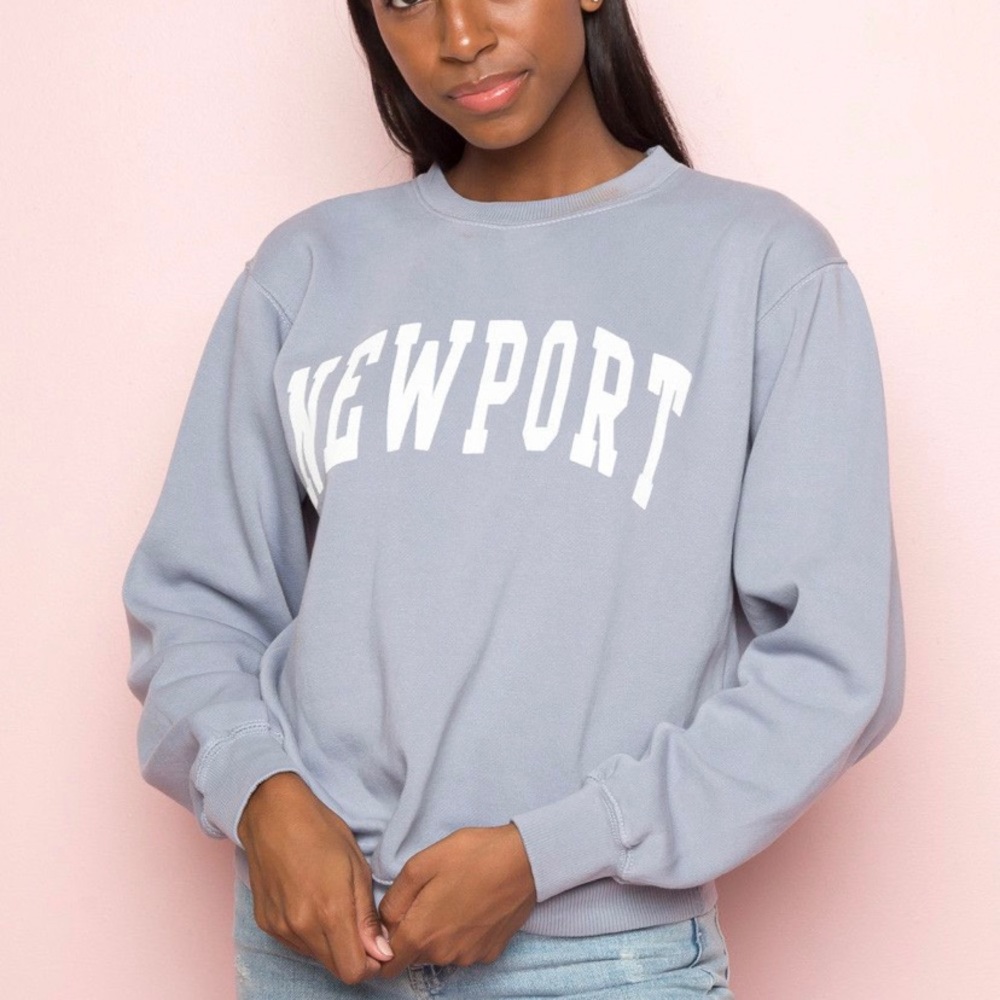 erica NEWPORT sweatshirt brandy melville